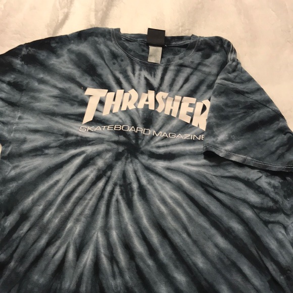 Thrasher Tops - oversized thrasher shirt